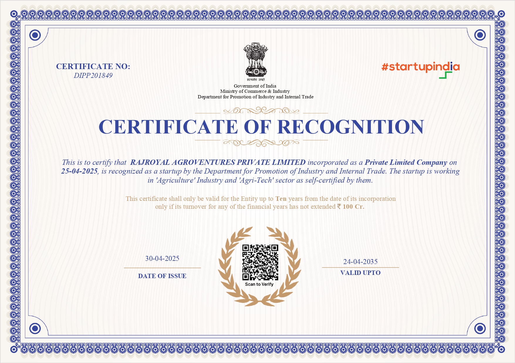 ISO Certification